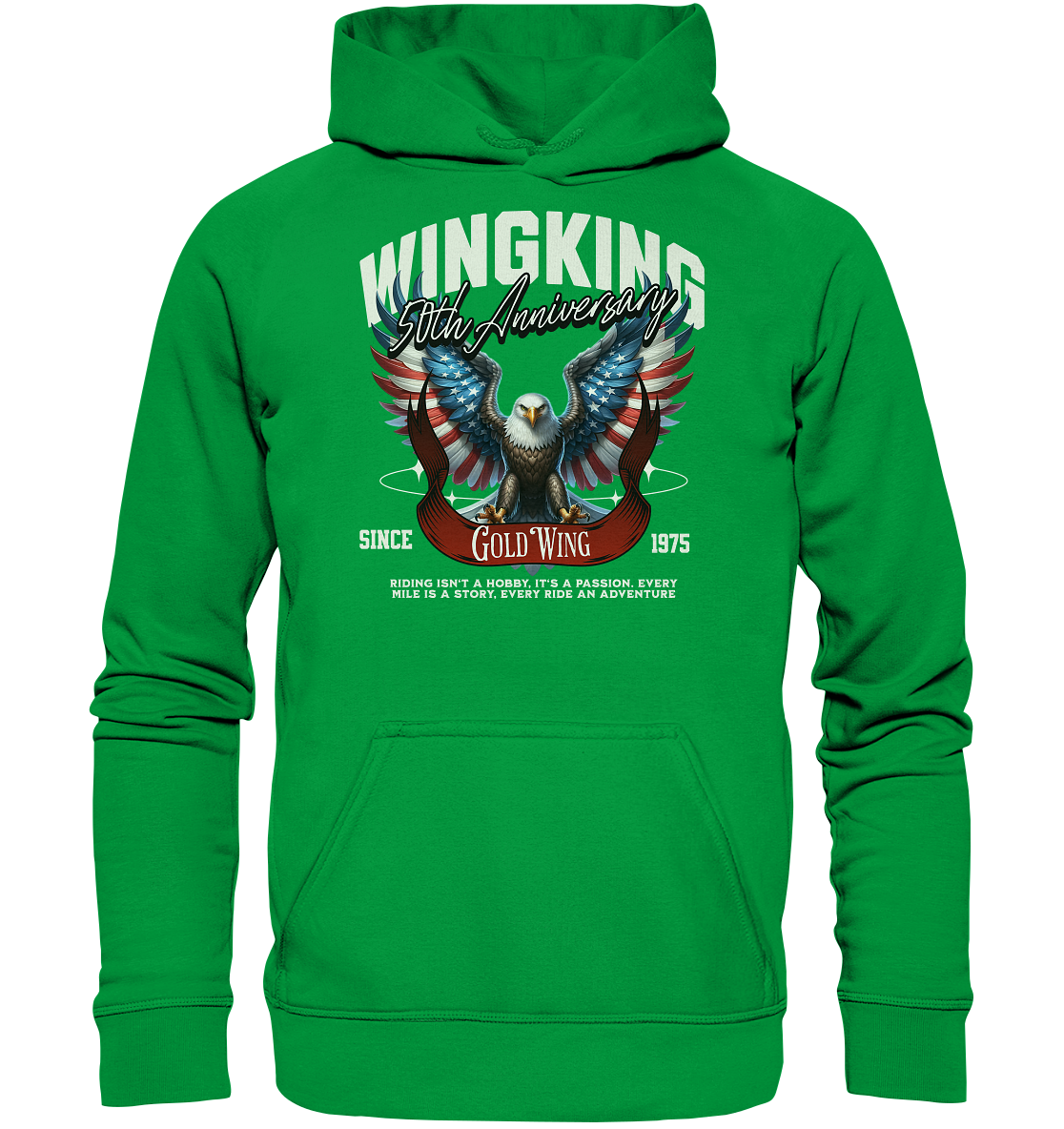 Goldwing Wing King 50 Jubiläum 1975 - Basic Unisex Hoodie