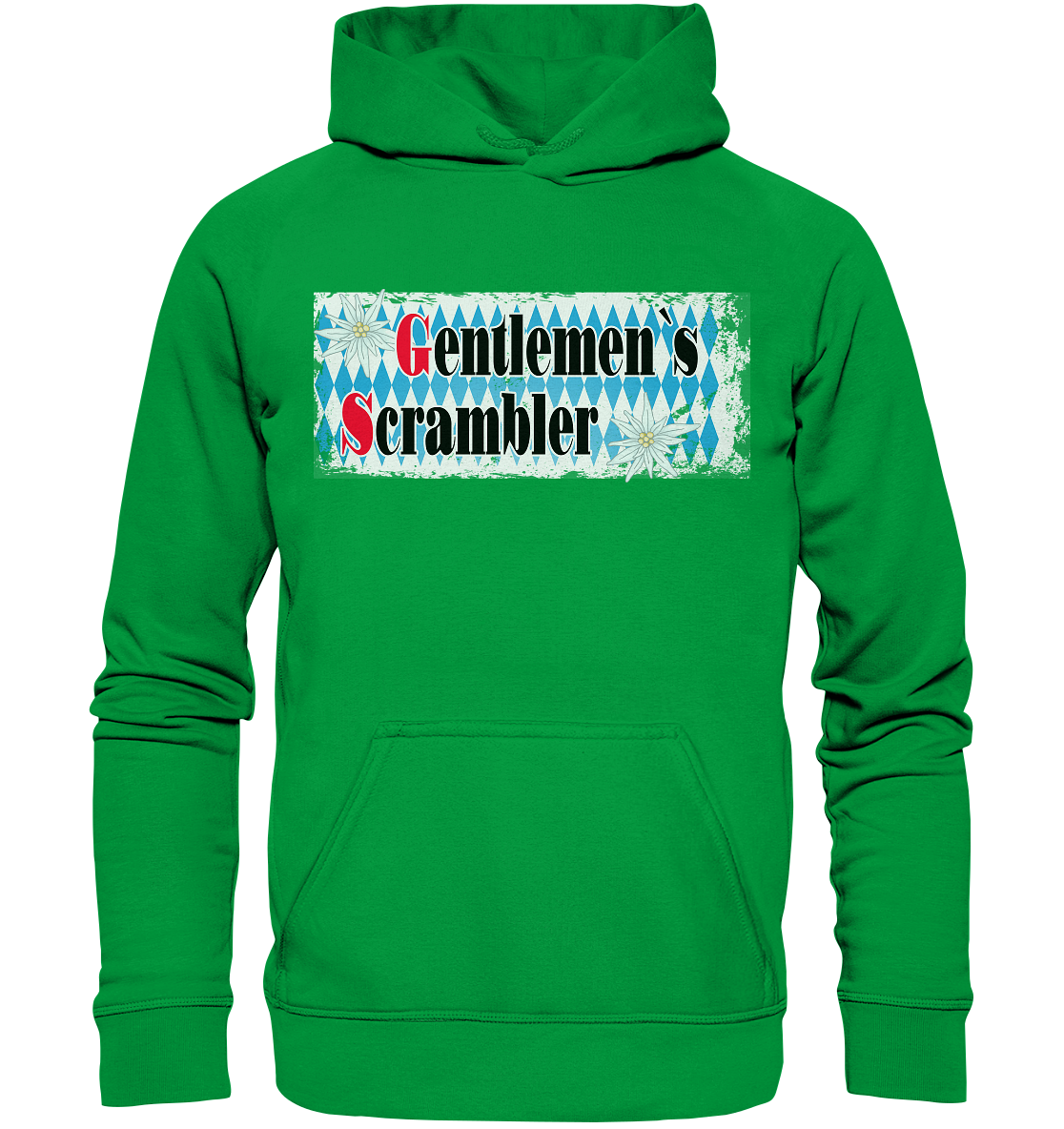 Gentlemen`s Scrambler - GS Adventure Bike - Basic Unisex Hoodie