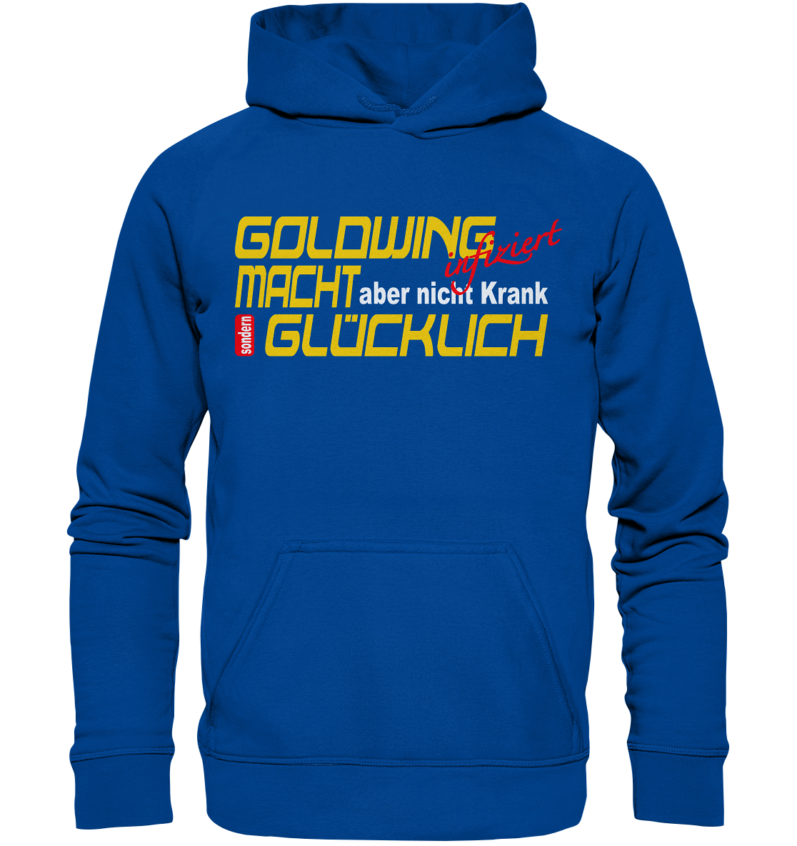 Goldwing macht Glücklich - Basic Unisex Hoodie