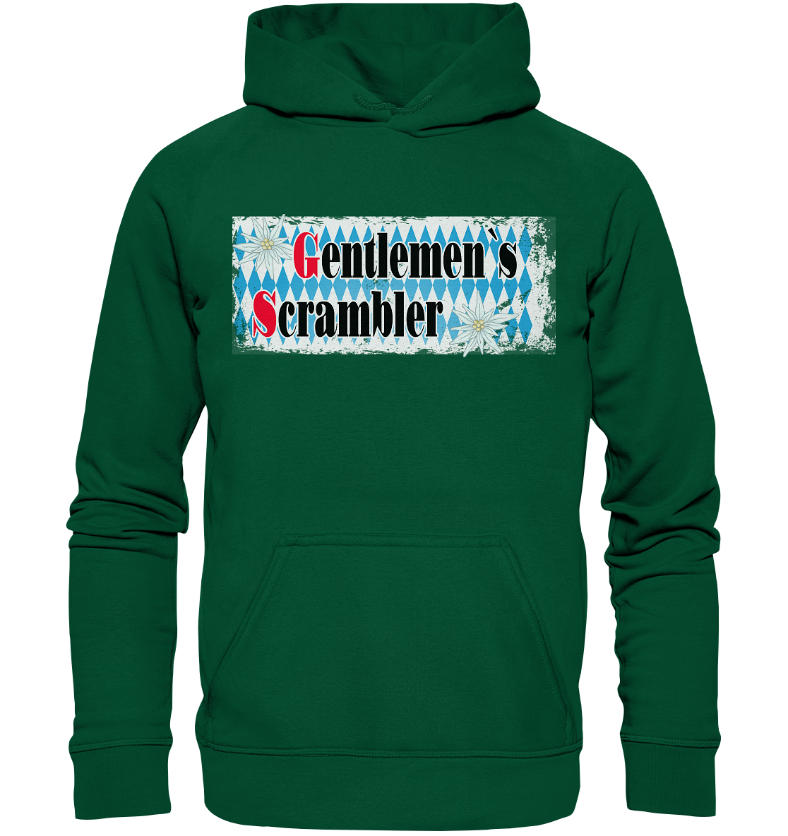 Gentlemen`s Scrambler - GS Adventure Bike - Basic Unisex Hoodie