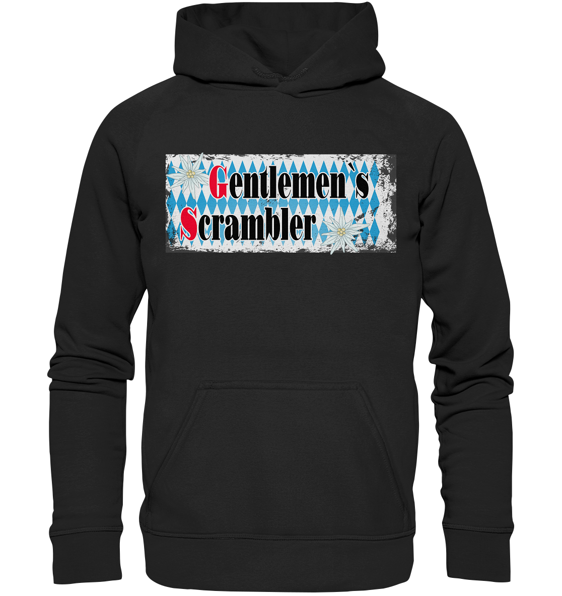 Gentlemen`s Scrambler - GS Adventure Bike - Basic Unisex Hoodie