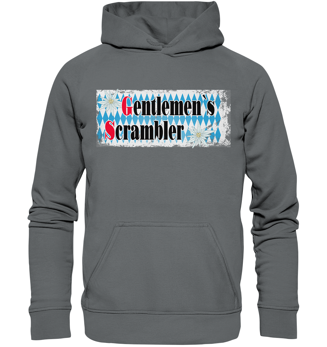 Gentlemen`s Scrambler - GS Adventure Bike - Basic Unisex Hoodie