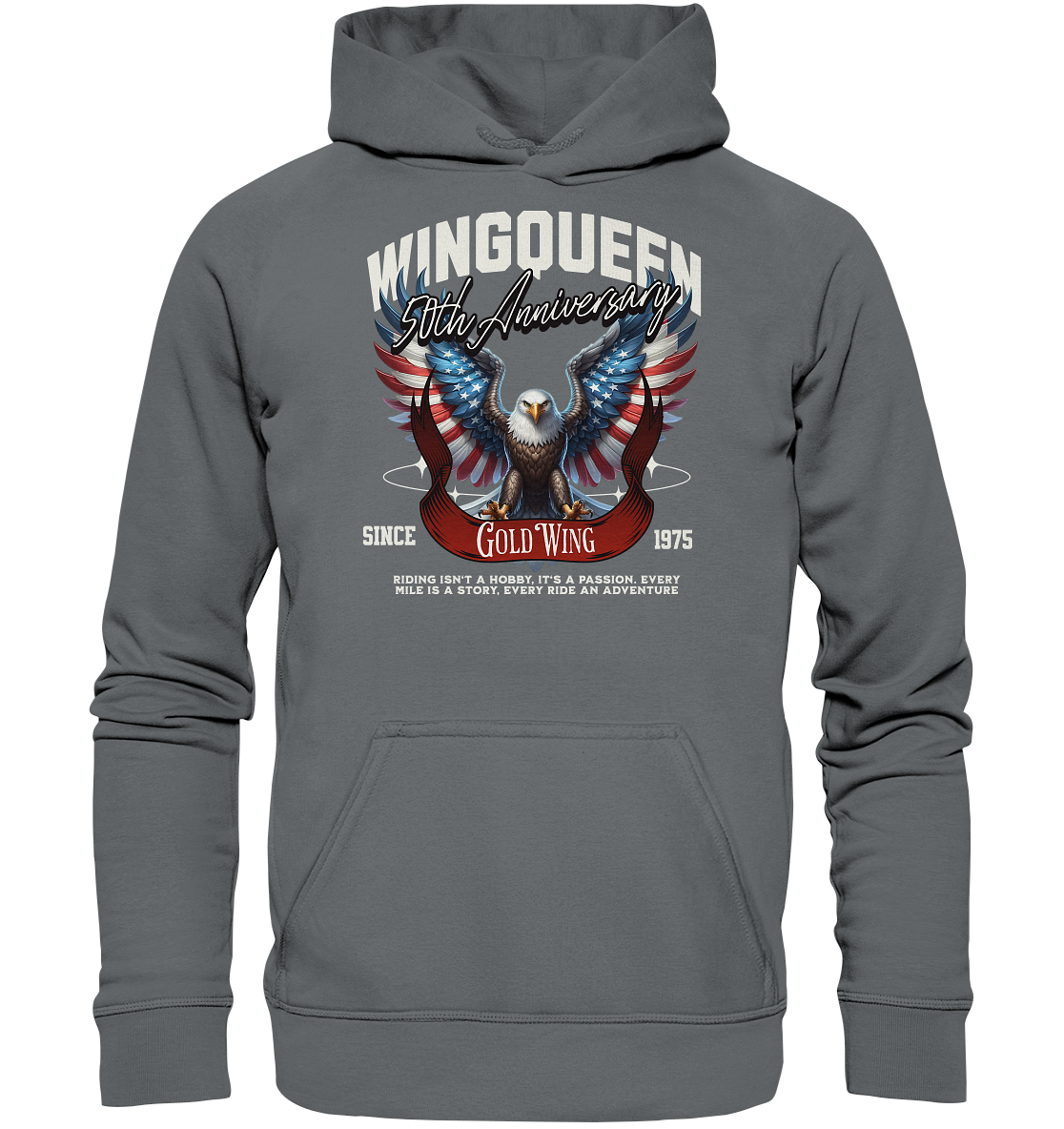 Goldwing Wing Queen 50 Jubiläum 1975 - Basic Unisex Hoodie