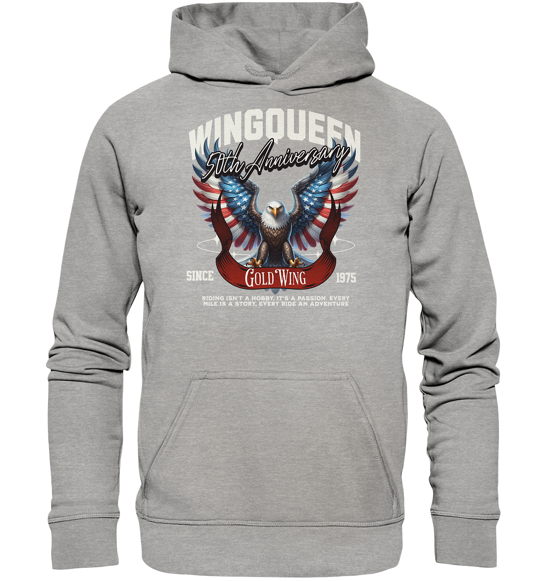 Goldwing Wing Queen 50 Jubiläum 1975 - Basic Unisex Hoodie