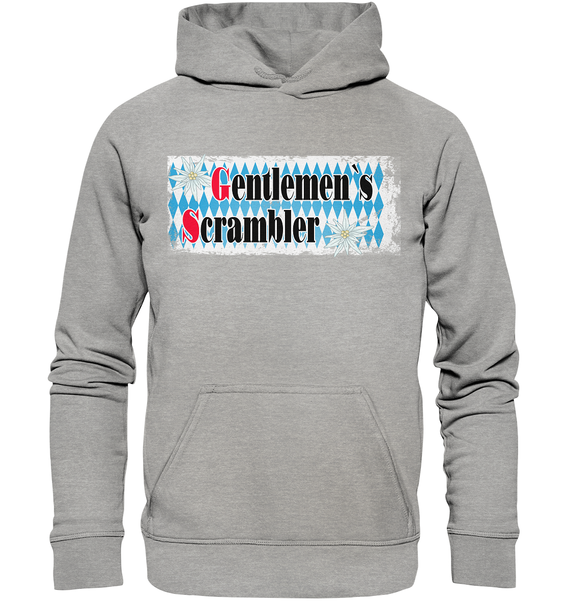 Gentlemen`s Scrambler - GS Adventure Bike - Basic Unisex Hoodie