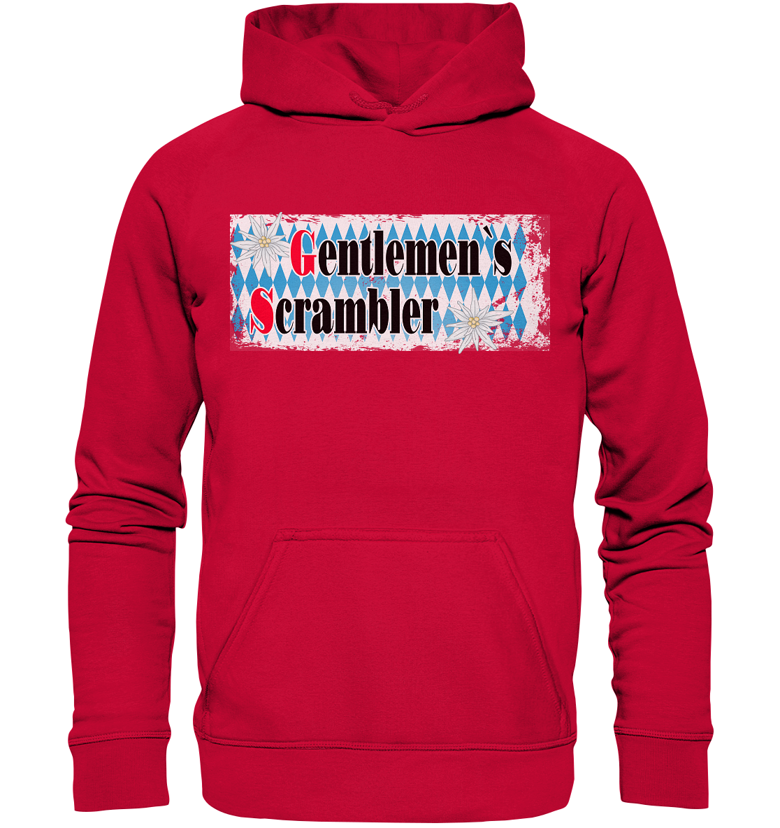 Gentlemen`s Scrambler - GS Adventure Bike - Basic Unisex Hoodie