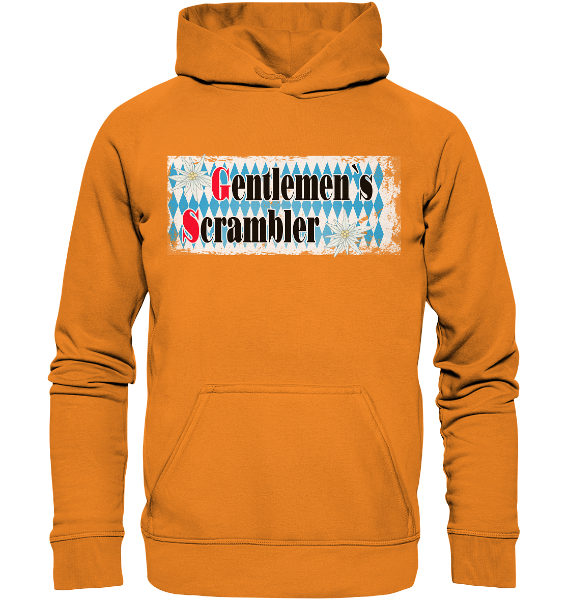 Gentlemen`s Scrambler - GS Adventure Bike - Basic Unisex Hoodie