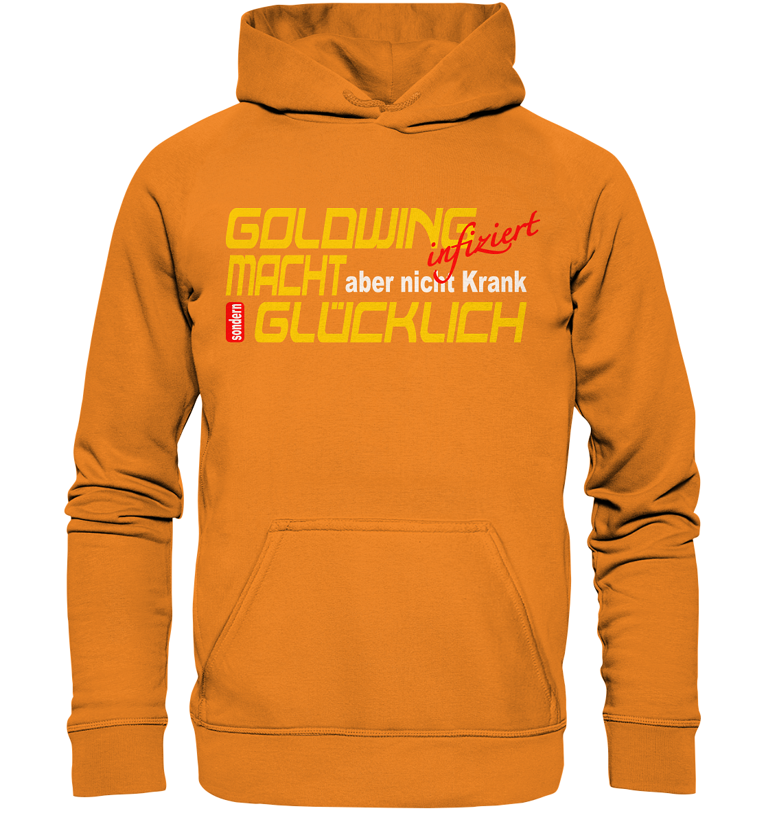 Goldwing macht Glücklich - Basic Unisex Hoodie