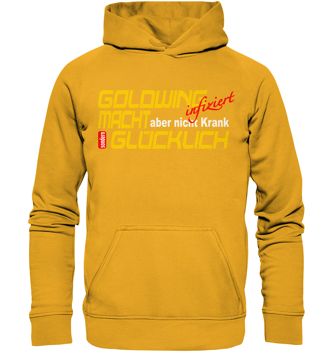 Goldwing macht Glücklich - Basic Unisex Hoodie