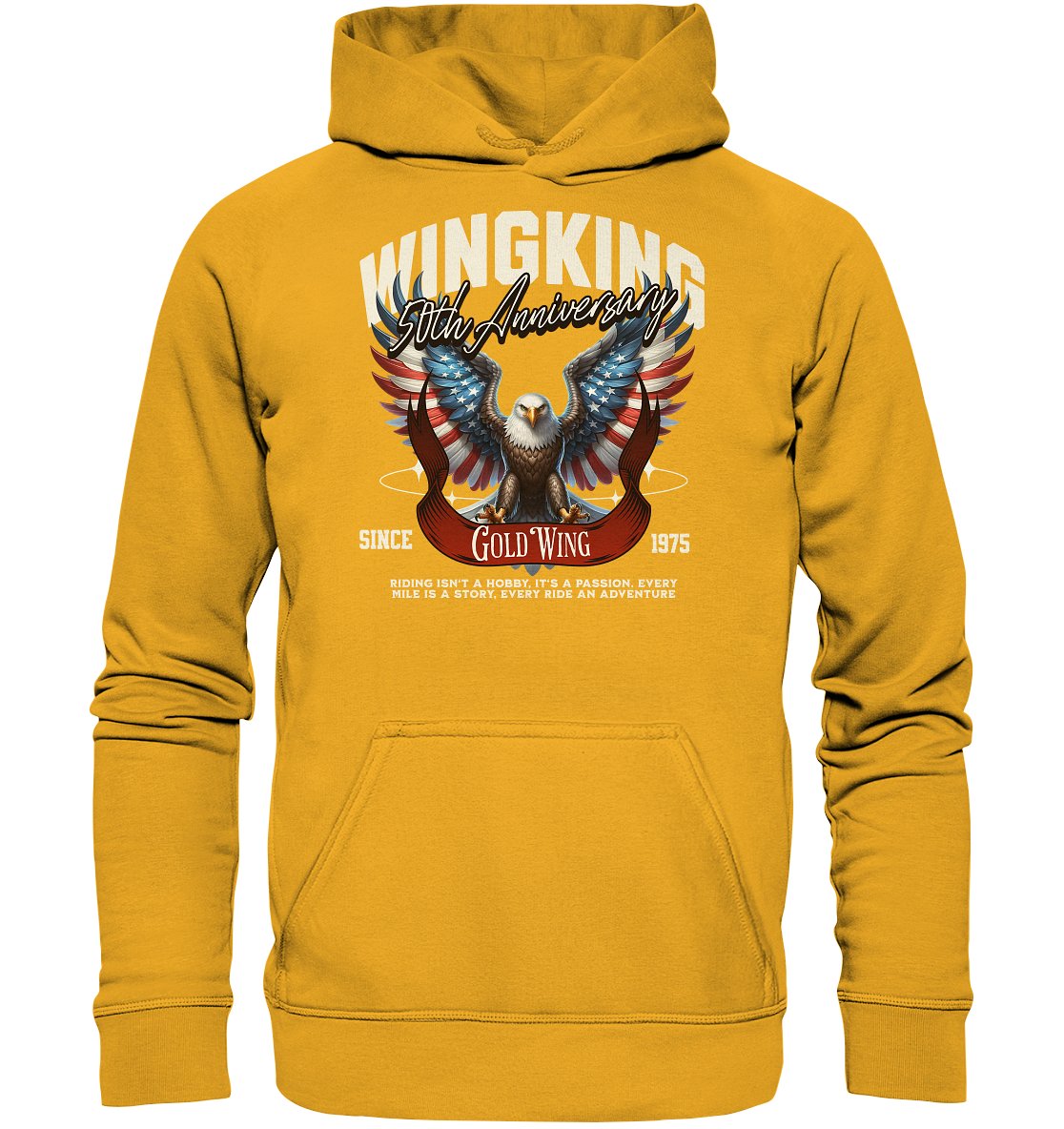 Goldwing Wing King 50 Jubiläum 1975 - Basic Unisex Hoodie
