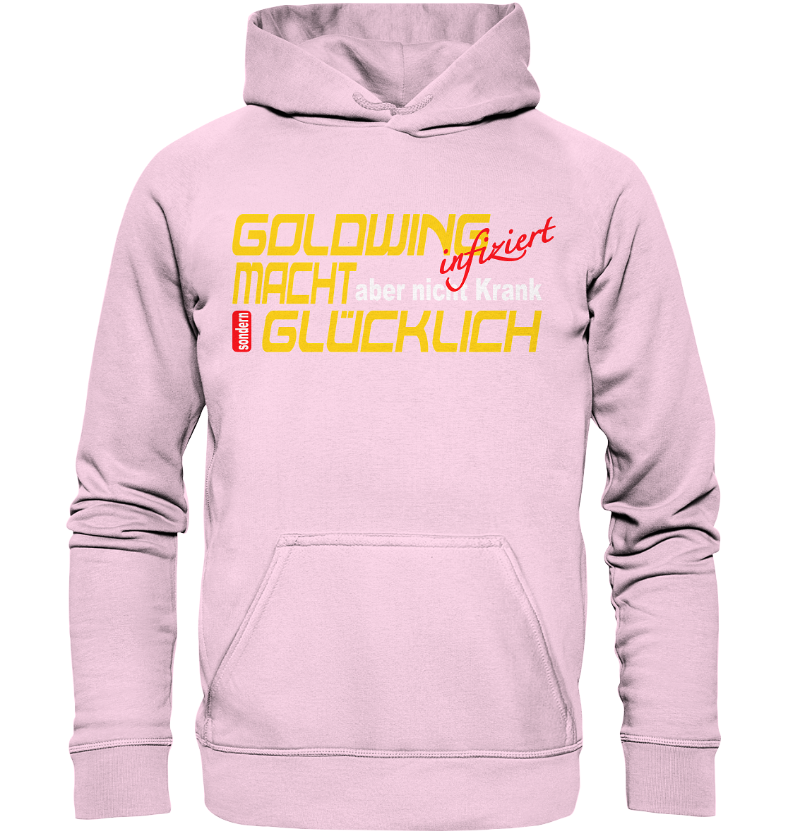 Goldwing macht Glücklich - Basic Unisex Hoodie