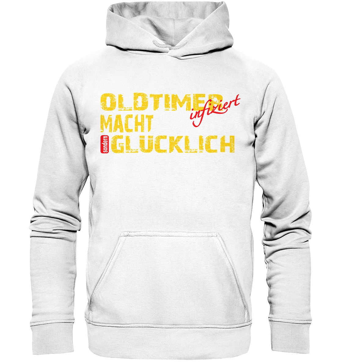 Oldtimer macht Glücklich - Basic Unisex Hoodie