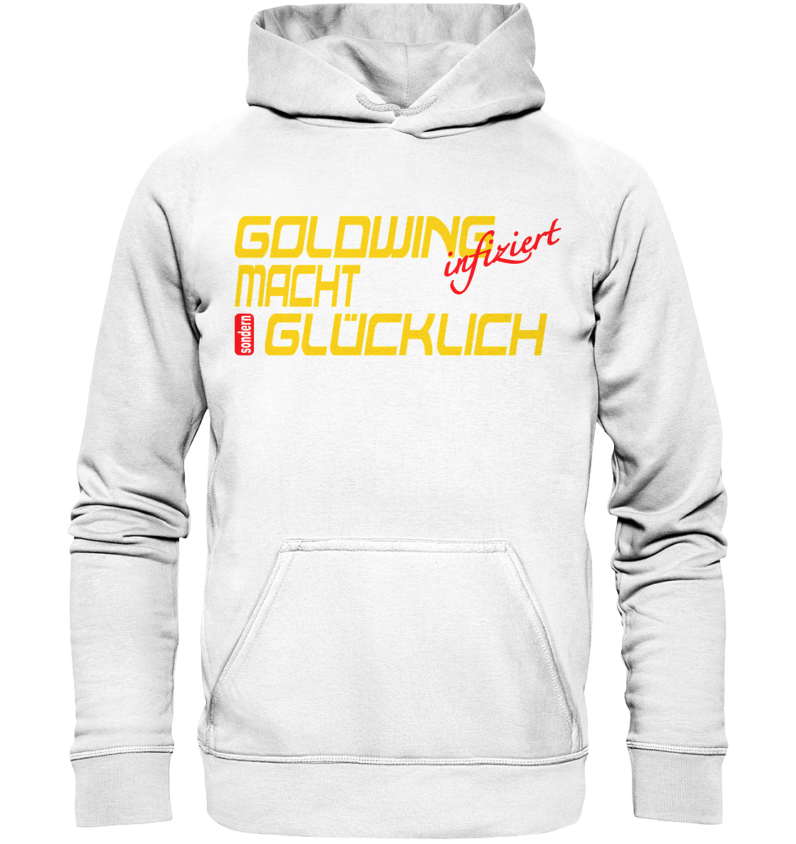 Goldwing macht Glücklich - Basic Unisex Hoodie