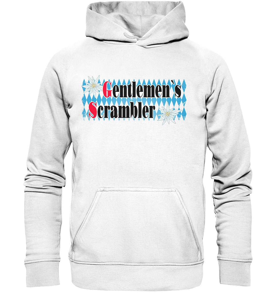Gentlemen`s Scrambler - GS Adventure Bike - Basic Unisex Hoodie