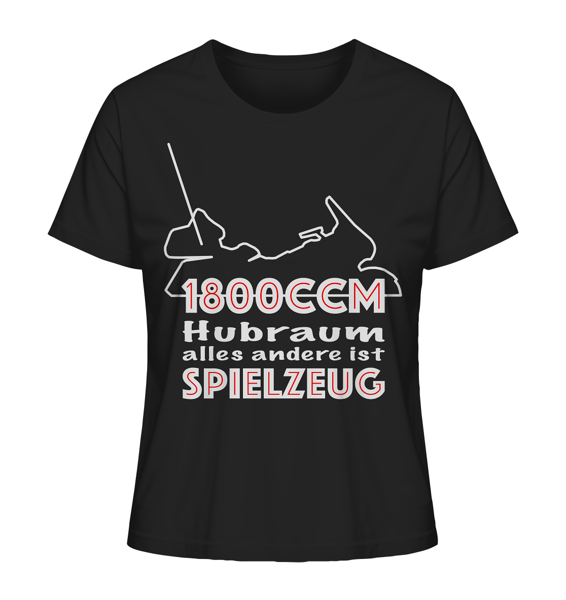 Goldwinger Spruch - 1800ccm Spielzeug - Ladies Organic Shirt