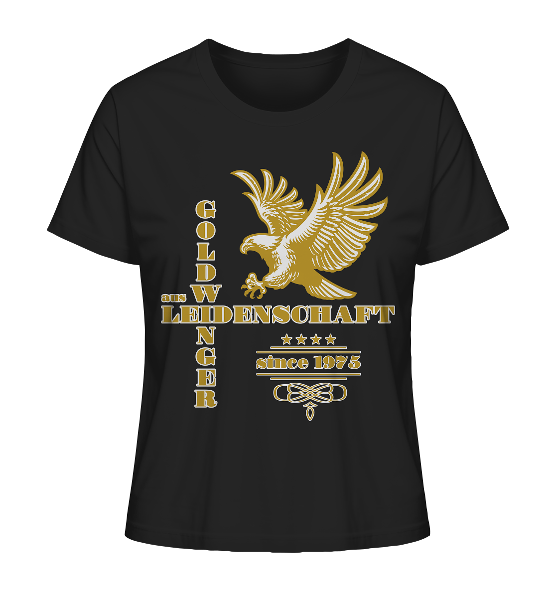 Goldwinger aus Leidenschaft seit 1975 - Ladies Organic Shirt