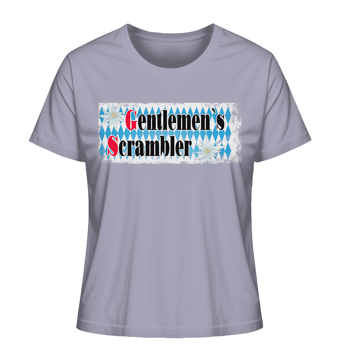Gentlemen`s Scrambler - GS Adventure Bike - Ladies Organic Shirt