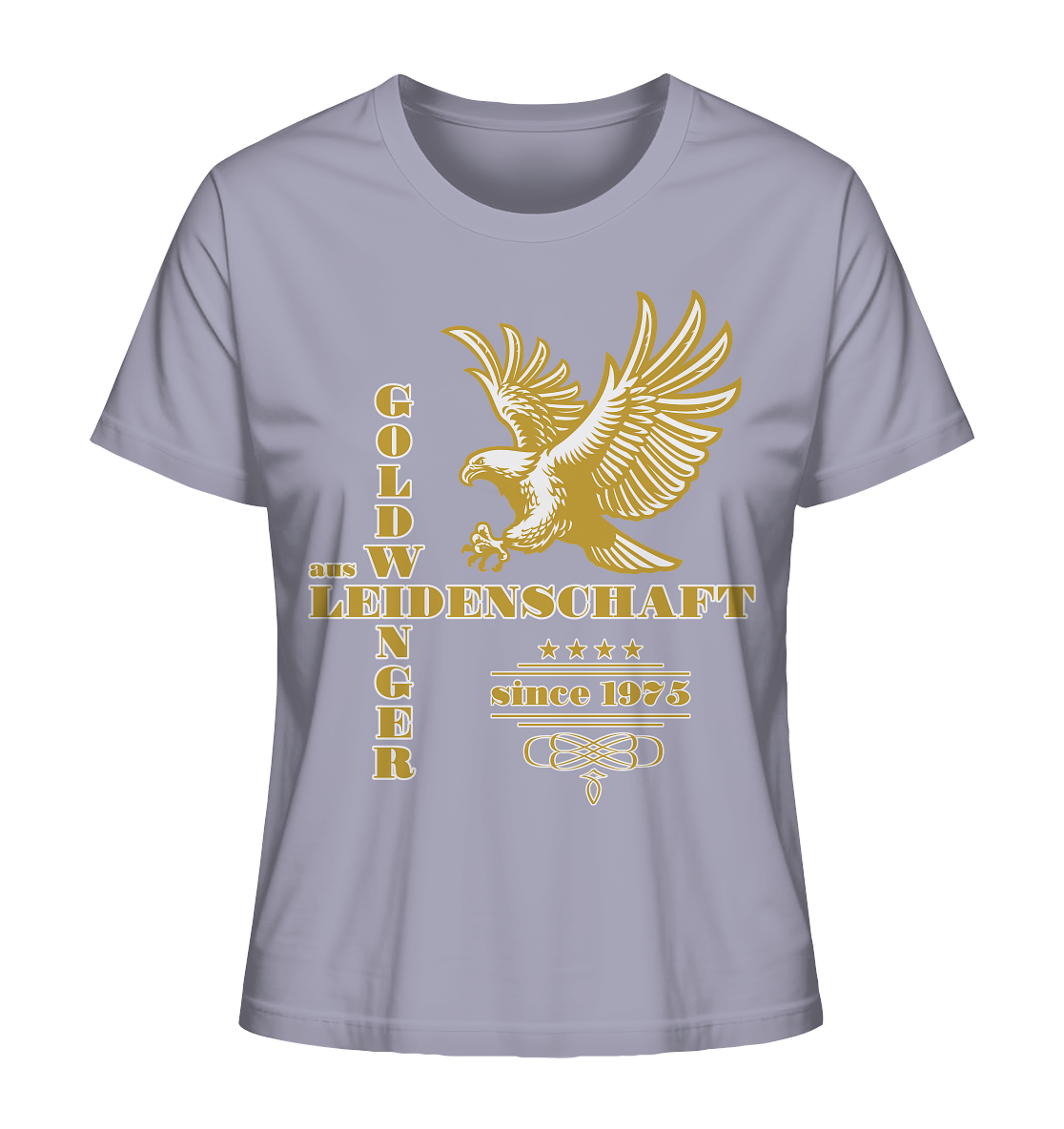 Goldwinger aus Leidenschaft seit 1975 - Ladies Organic Shirt