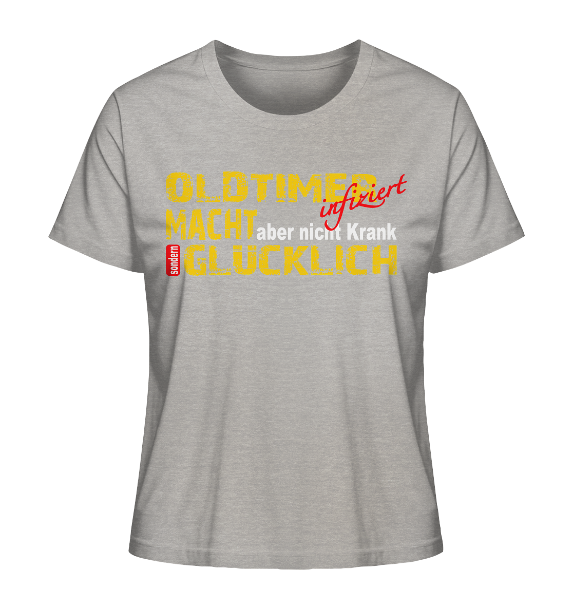 Oldtimer macht Glücklich - Ladies Organic Shirt