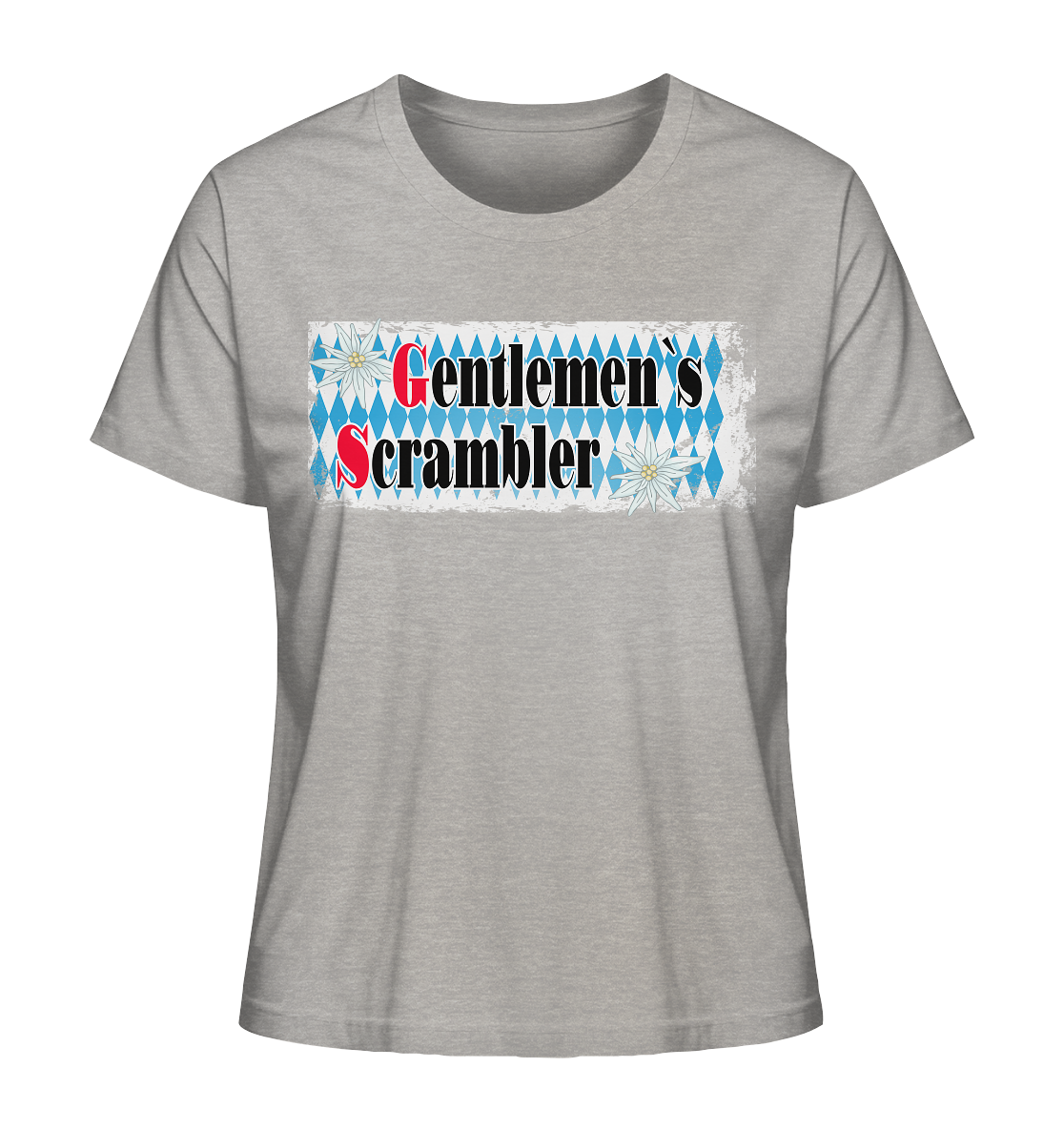 Gentlemen`s Scrambler - GS Adventure Bike - Ladies Organic Shirt