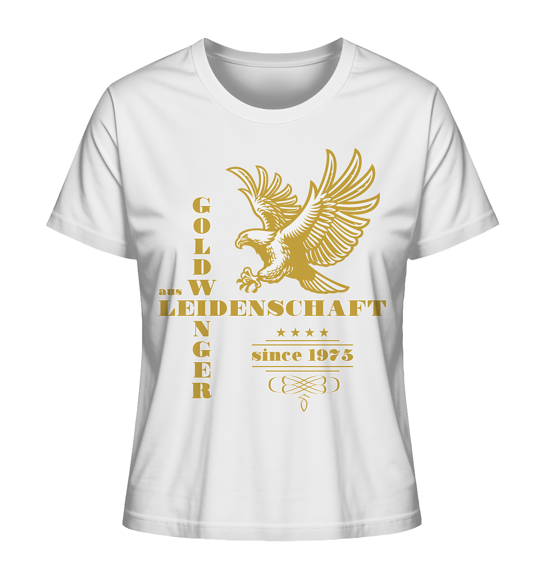 Goldwinger aus Leidenschaft seit 1975 - Ladies Organic Shirt