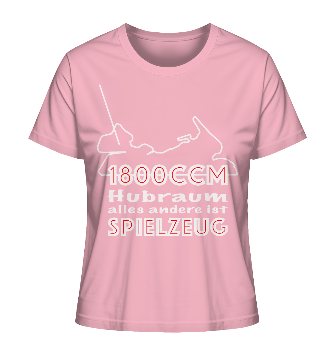 Goldwinger Spruch - 1800ccm Spielzeug - Ladies Organic Shirt