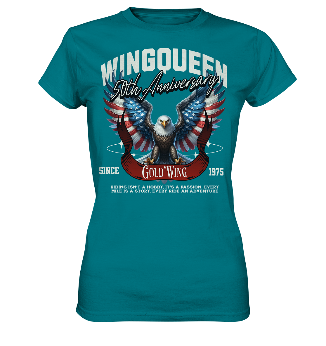 Goldwing Wing Queen 50 Jubiläum 1975 - Ladies Premium Shirt