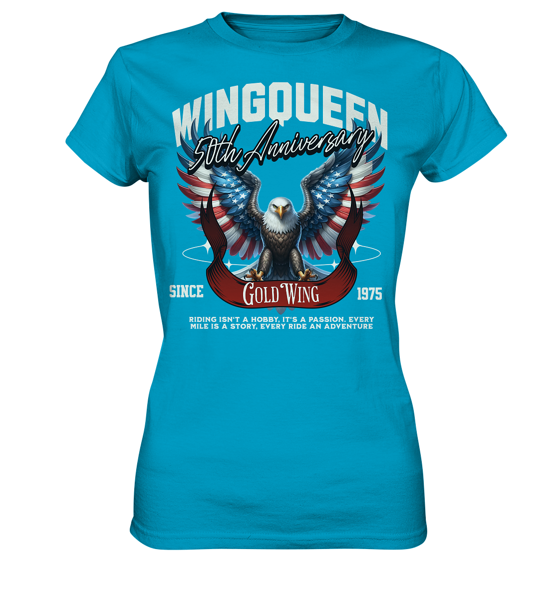 Goldwing Wing Queen 50 Jubiläum 1975 - Ladies Premium Shirt