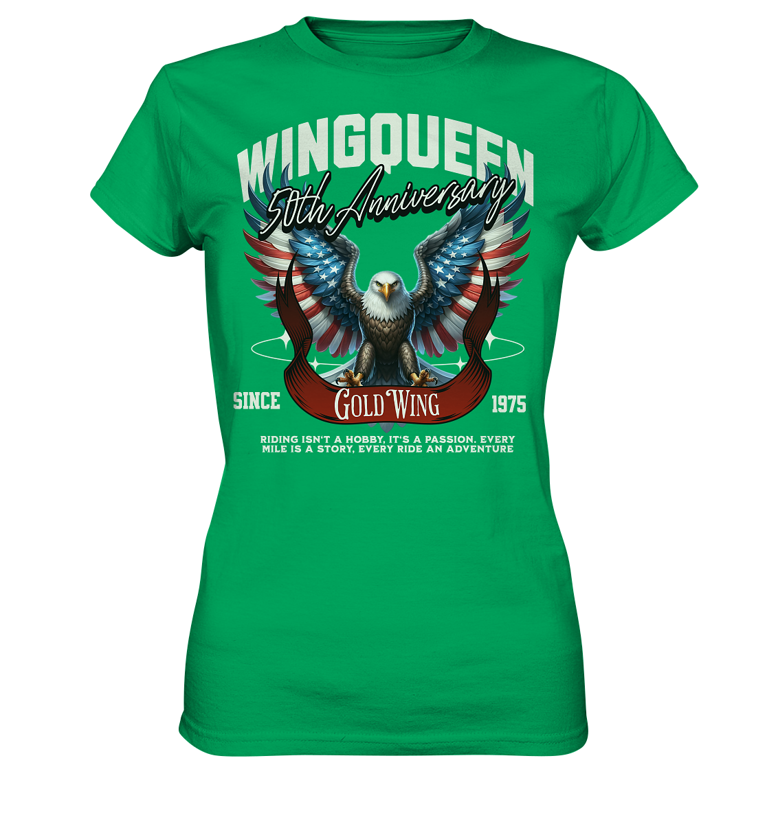 Goldwing Wing Queen 50 Jubiläum 1975 - Ladies Premium Shirt