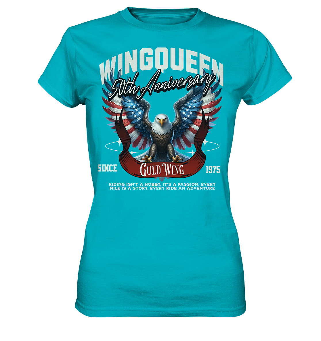 Goldwing Wing Queen 50 Jubiläum 1975 - Ladies Premium Shirt