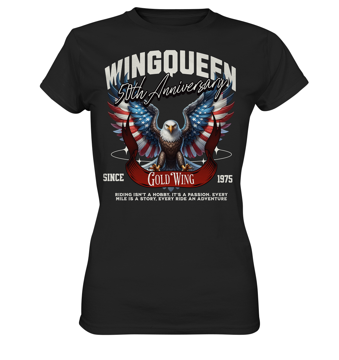 Goldwing Wing Queen 50 Jubiläum 1975 - Ladies Premium Shirt