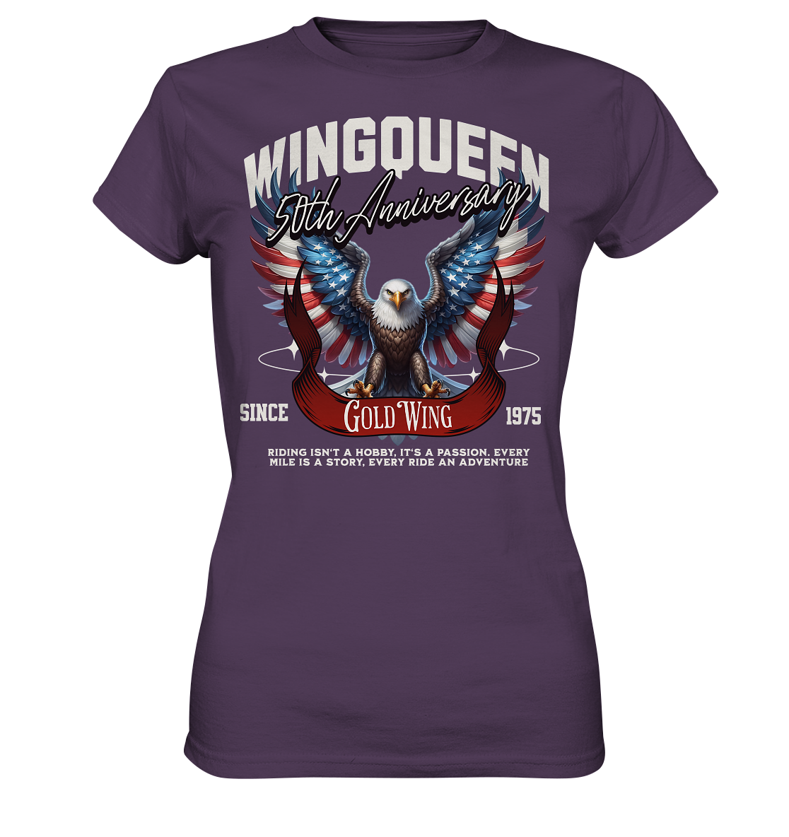 Goldwing Wing Queen 50 Jubiläum 1975 - Ladies Premium Shirt