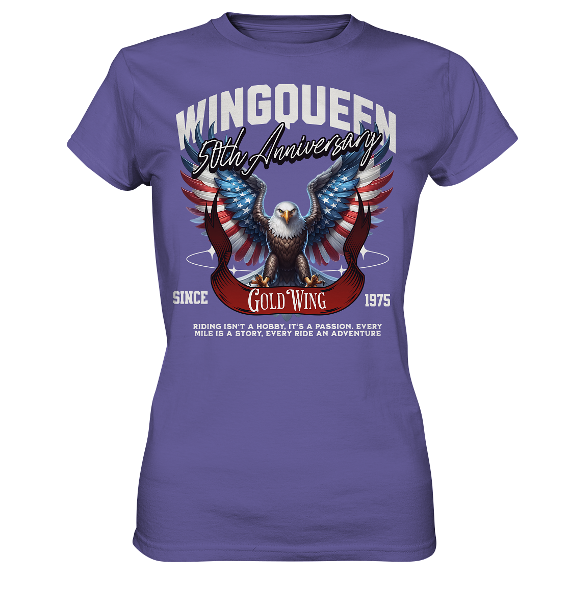 Goldwing Wing Queen 50 Jubiläum 1975 - Ladies Premium Shirt