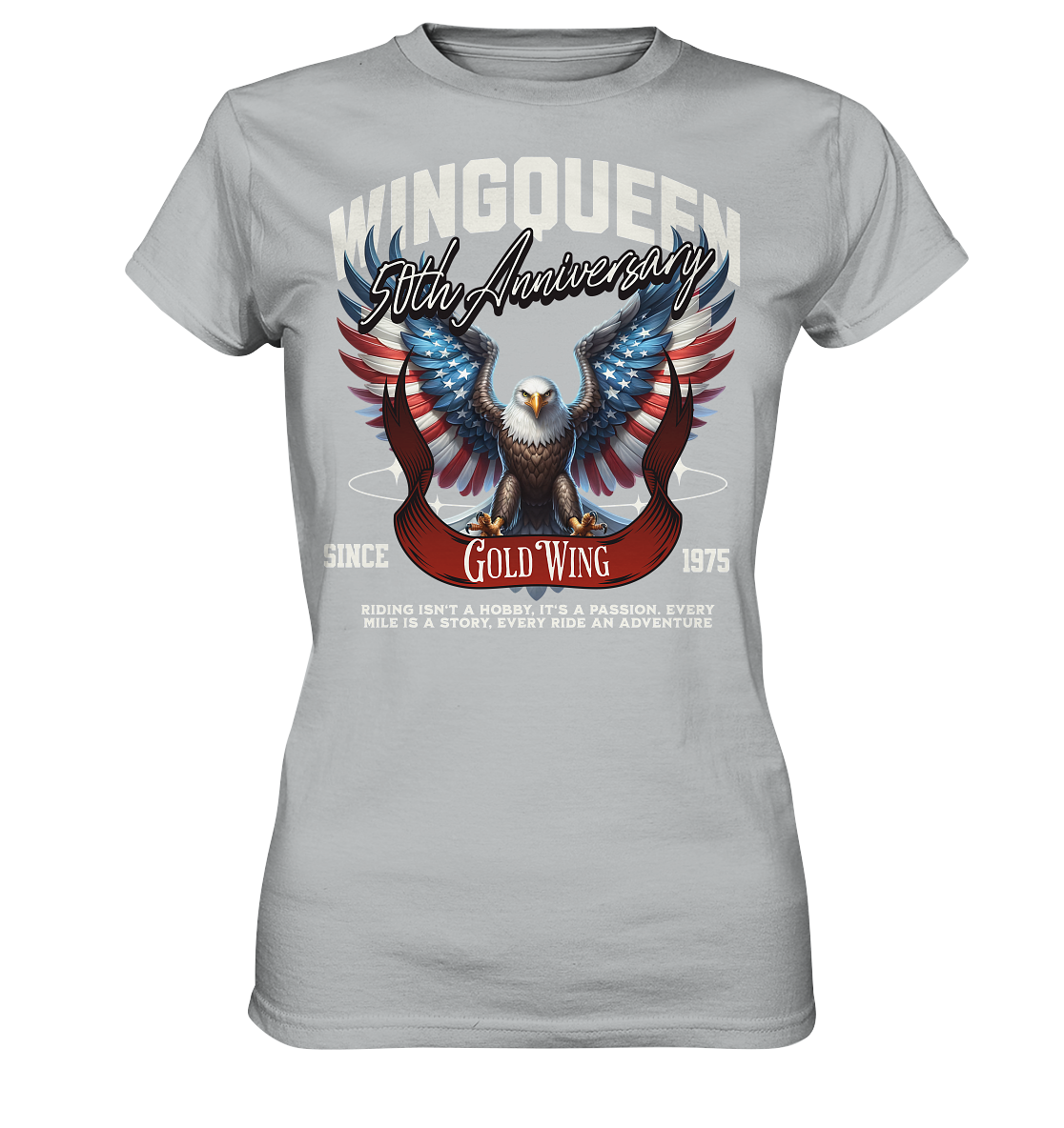 Goldwing Wing Queen 50 Jubiläum 1975 - Ladies Premium Shirt