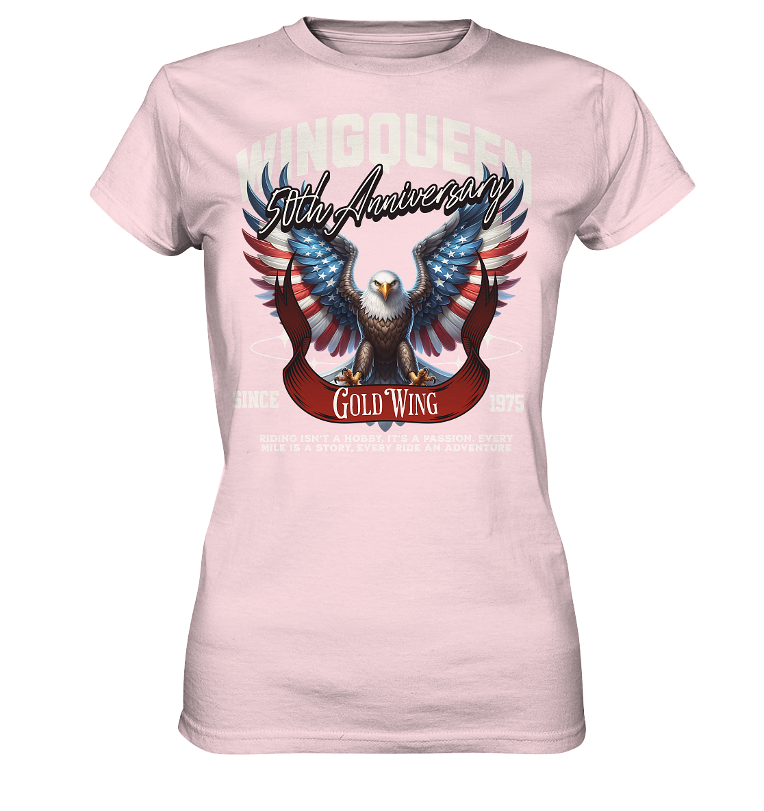Goldwing Wing Queen 50 Jubiläum 1975 - Ladies Premium Shirt