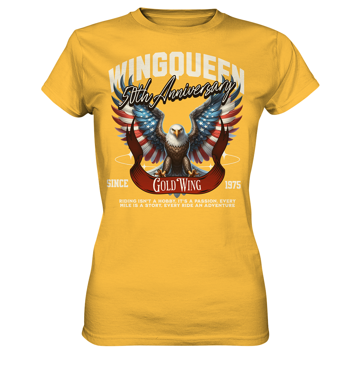 Goldwing Wing Queen 50 Jubiläum 1975 - Ladies Premium Shirt