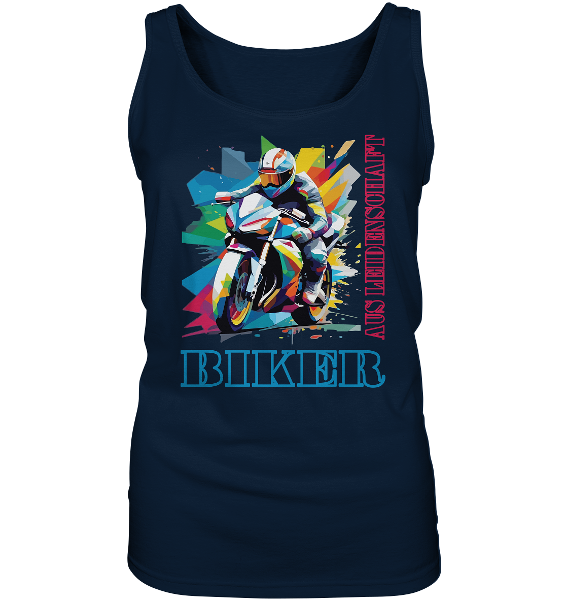 Biker aus Leidenschaft - Abstrakt - Ladies Tank-Top