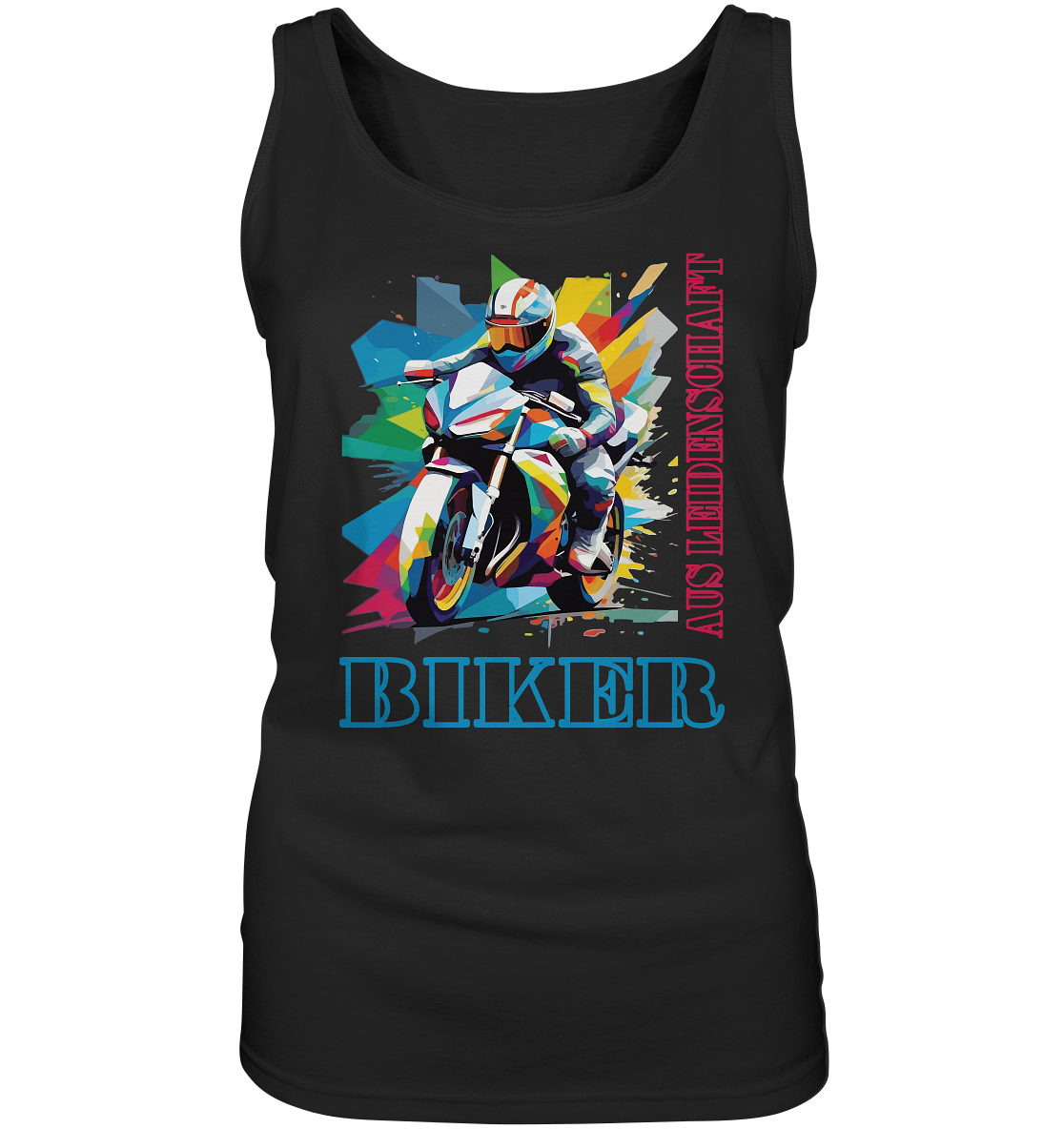 Biker aus Leidenschaft - Abstrakt - Ladies Tank-Top