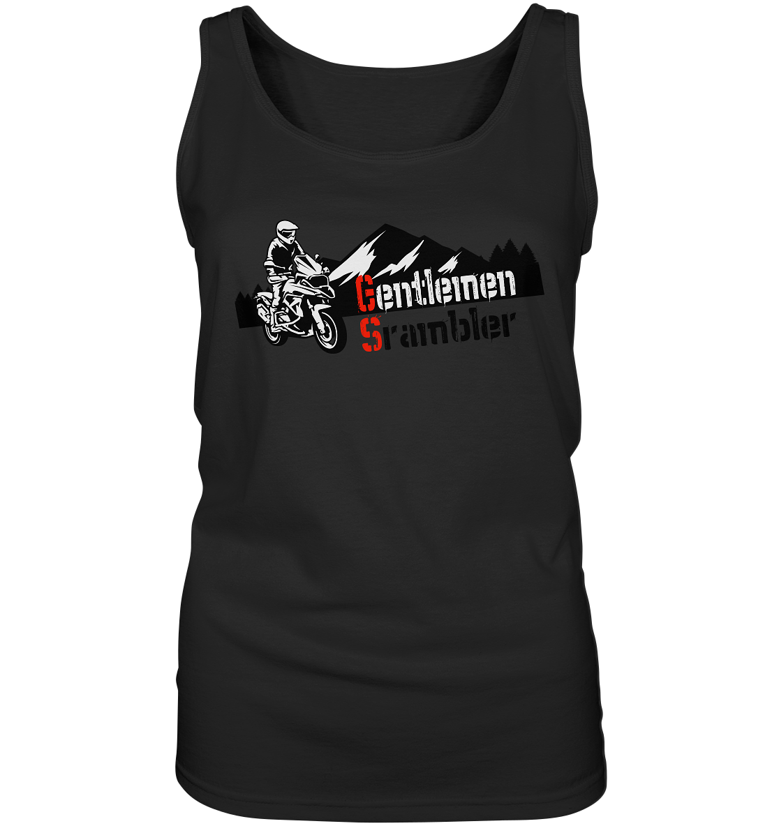 Gentlemen Scrambler - Abenteuer Biker - Ladies Tank-Top