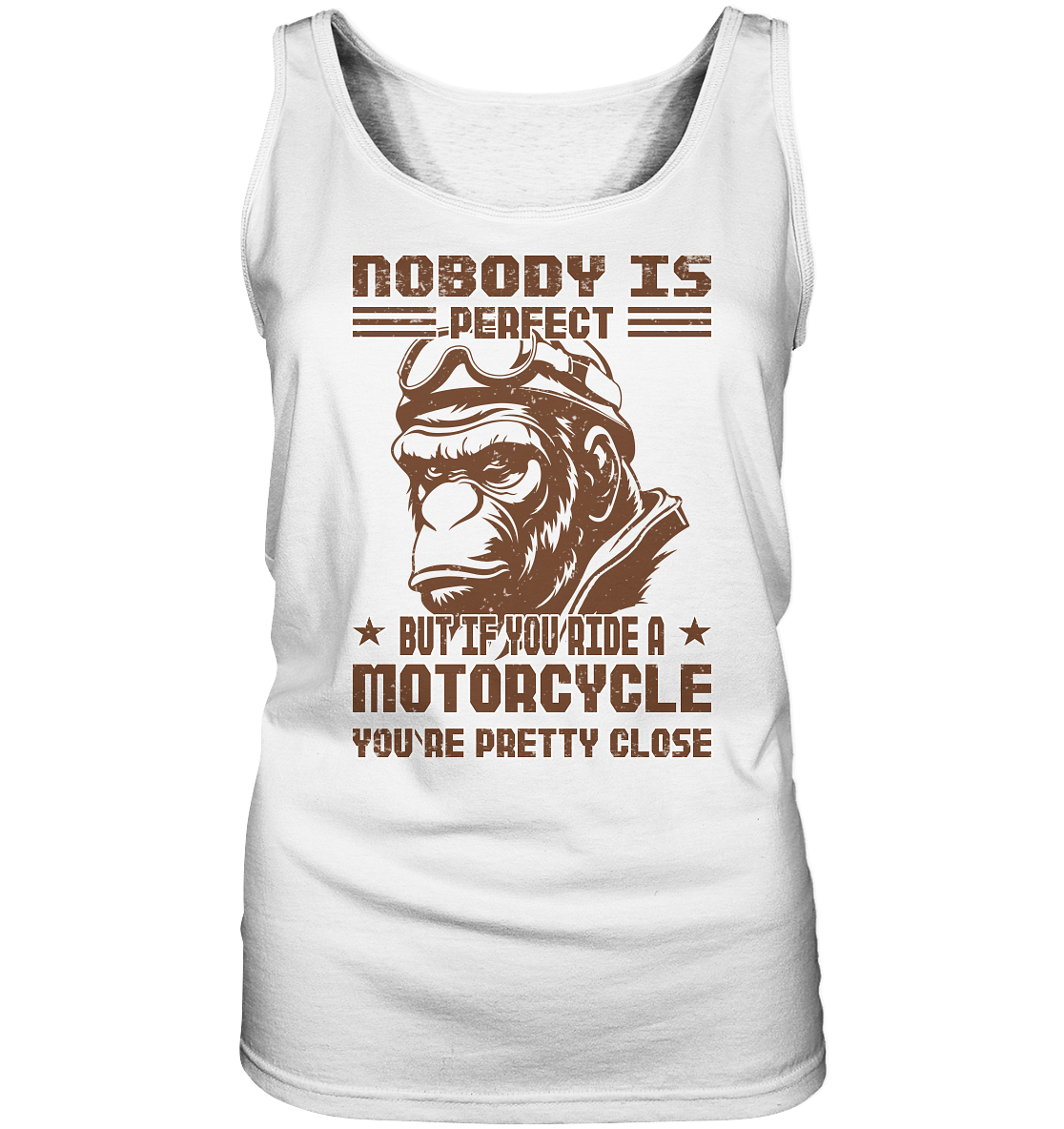 Nobody is Perfect - Motorcycle - Ladies Tank-Top