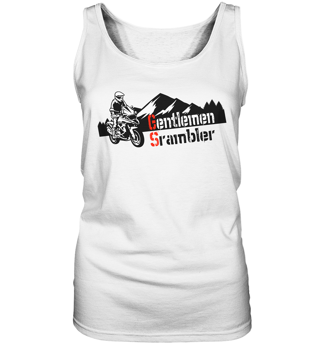 Gentlemen Scrambler - Abenteuer Biker - Ladies Tank-Top