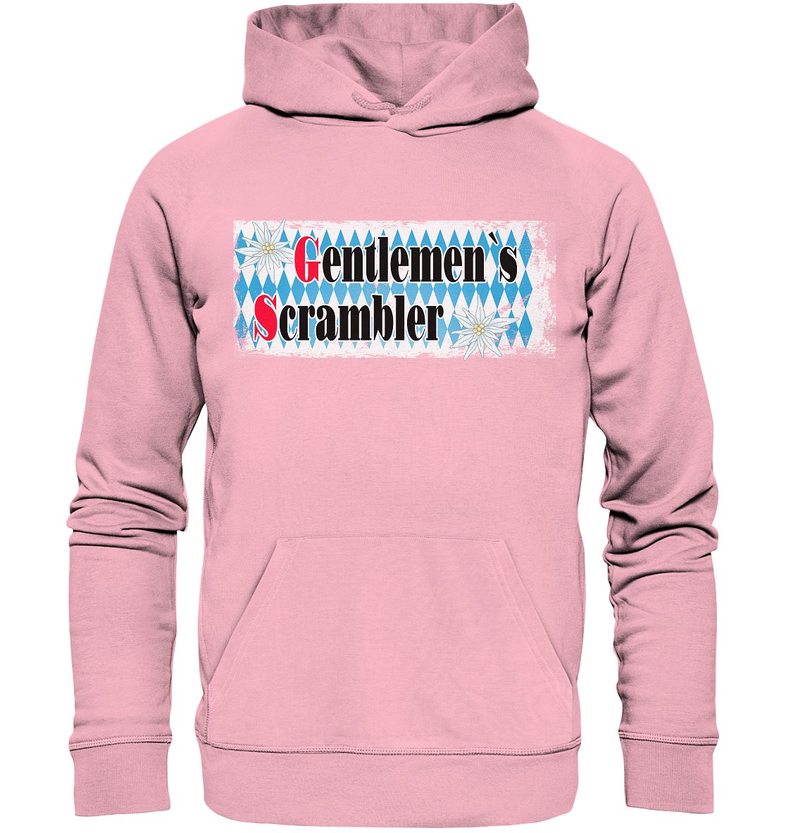 Gentlemen`s Scrambler - GS Adventure Bike - Organic Hoodie