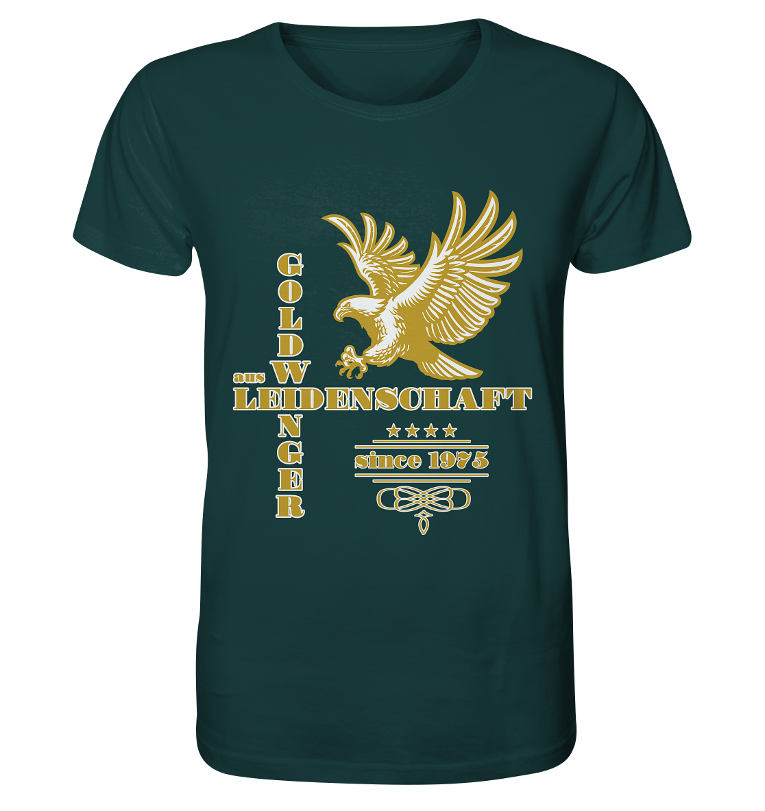 Goldwinger aus Leidenschaft seit 1975 - Organic Shirt