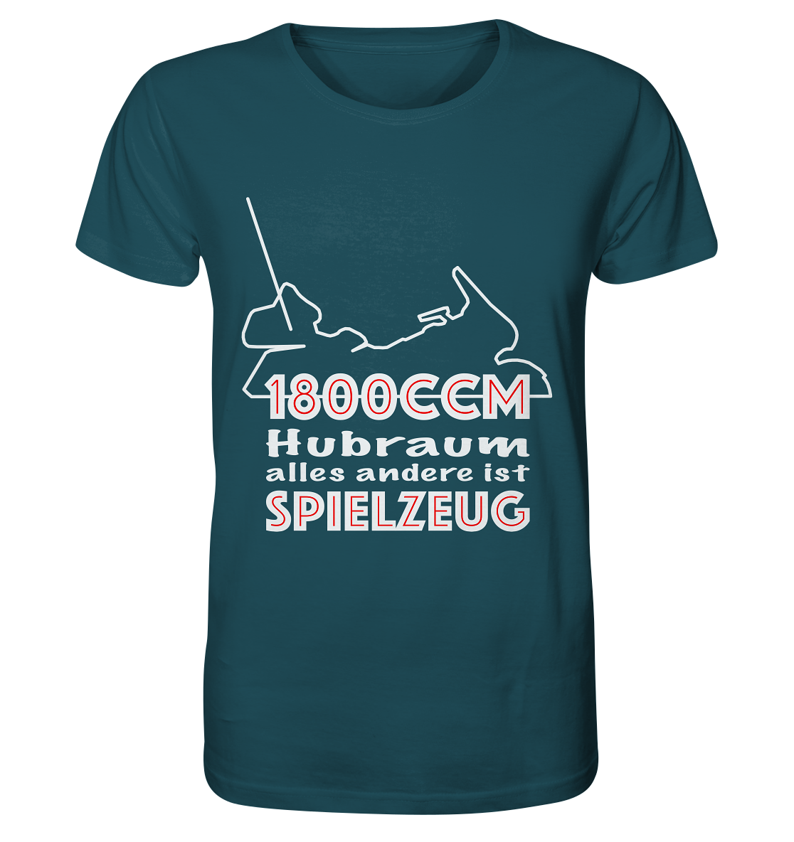 Goldwinger Spruch - 1800ccm Spielzeug - Organic Shirt
