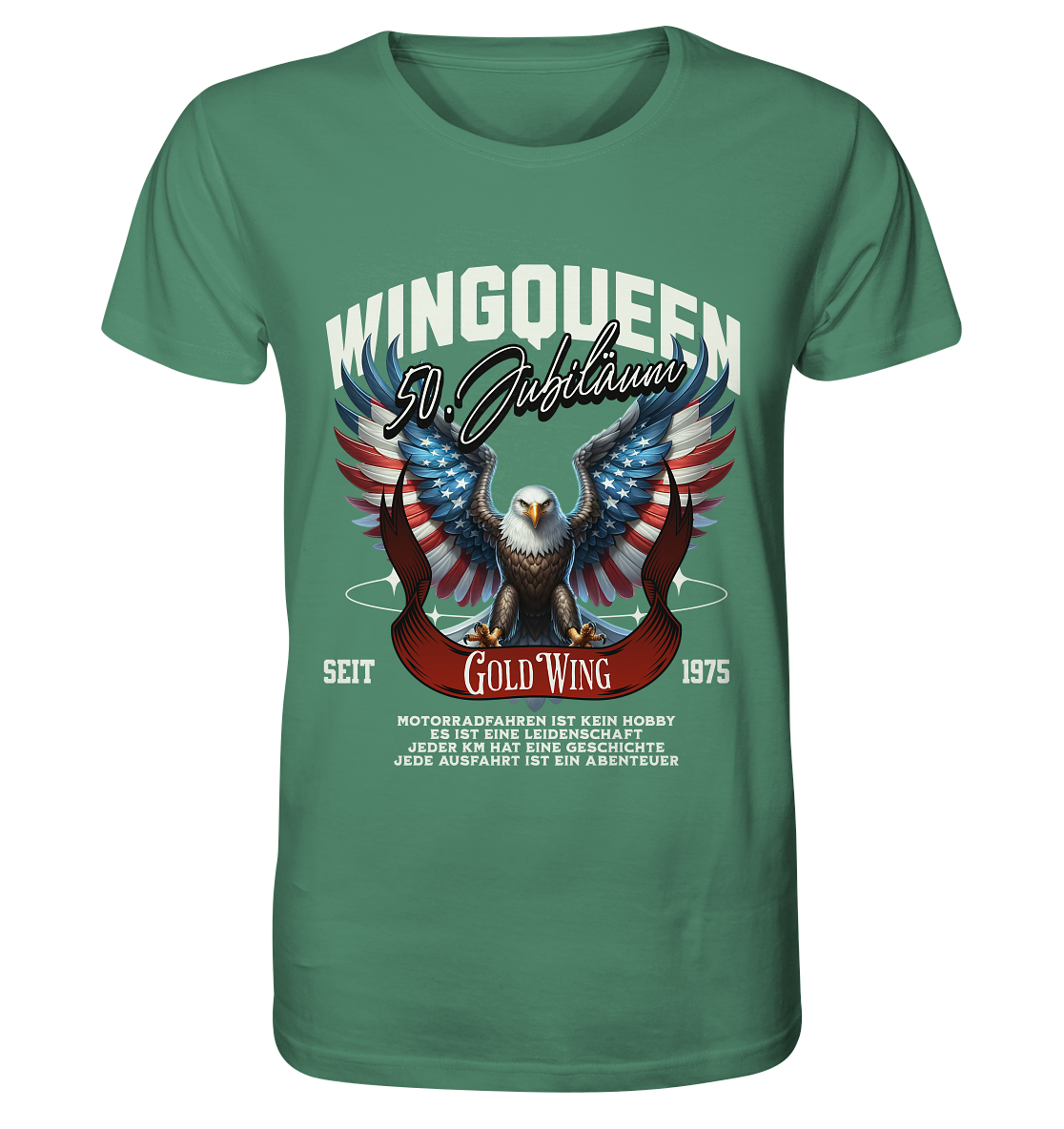 Goldwing Wing Queen 50 Jubiläum 1975 DE - Organic Shirt