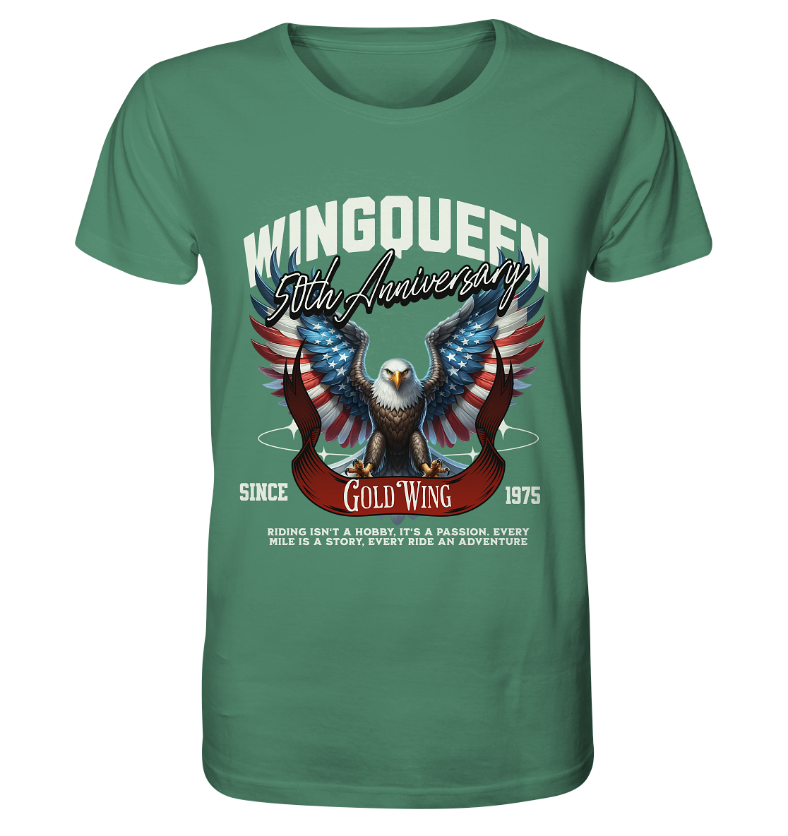 Goldwing Wing Queen 50 Jubiläum 1975 - Organic Shirt