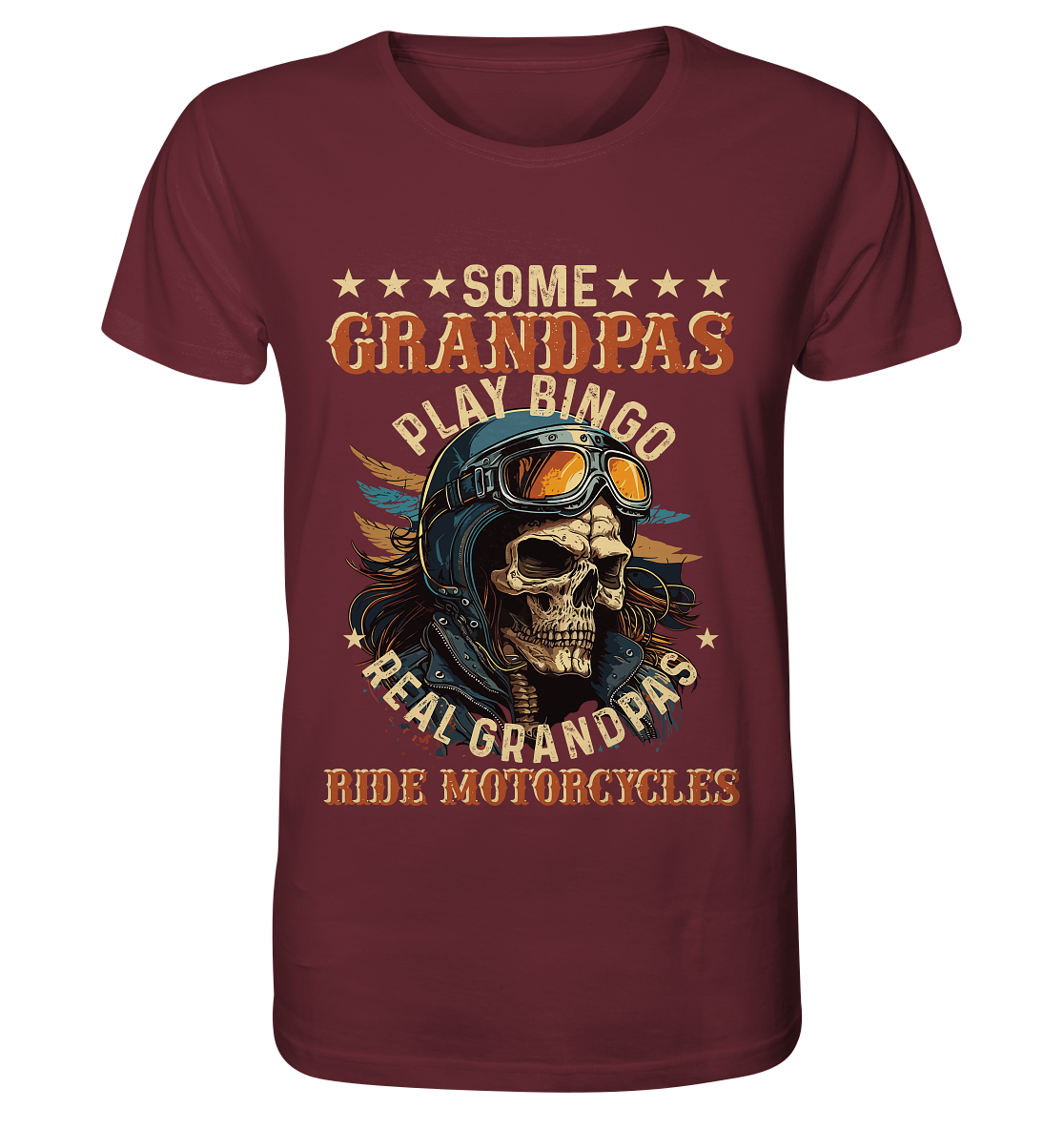 Echte Opas fahren Motorrad - Organic Shirt