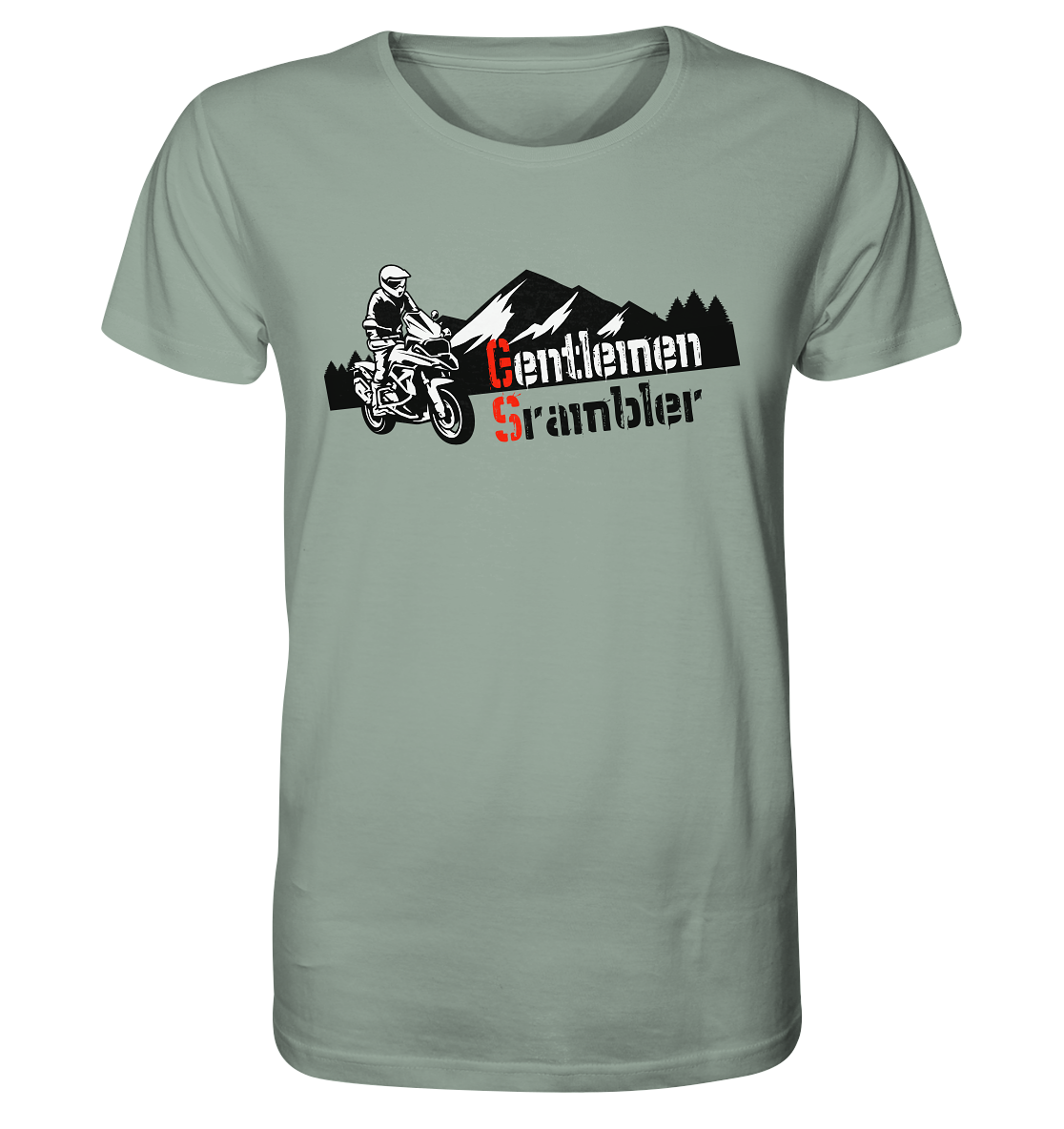 Gentlemen Scrambler - Abenteuer Biker - Organic Shirt