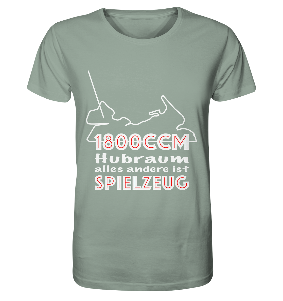 Goldwinger Spruch - 1800ccm Spielzeug - Organic Shirt