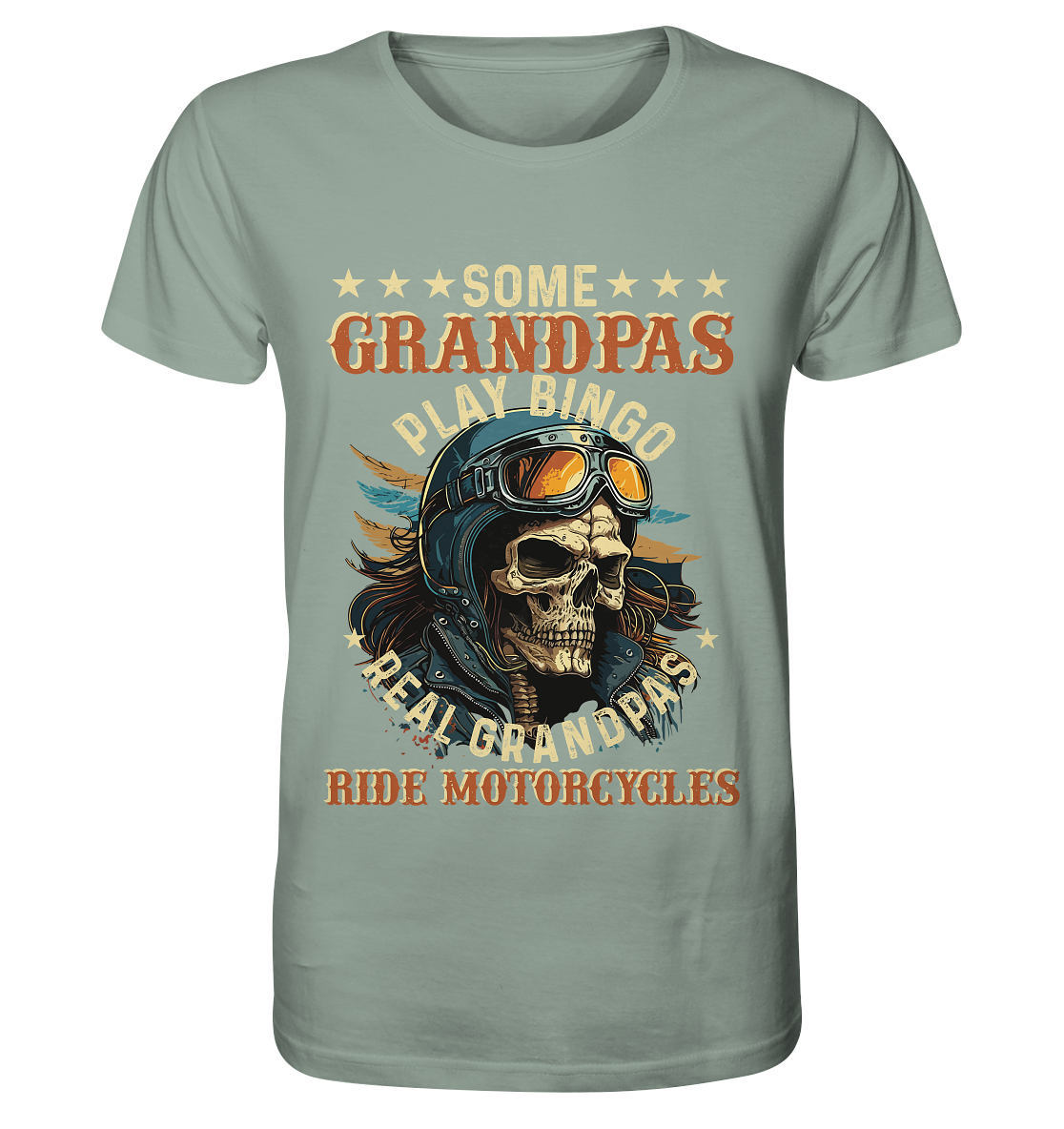 Echte Opas fahren Motorrad - Organic Shirt